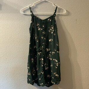 Abercrombie kids floral romper size 15/16